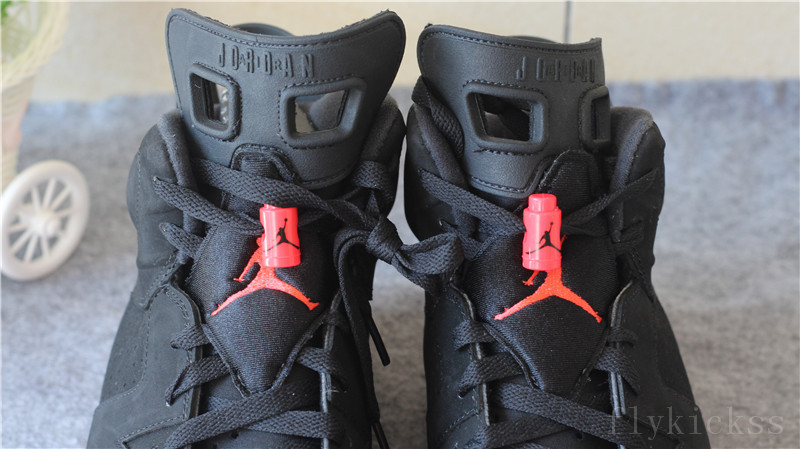 Authentic Air Jordan 6 Retro Black Infrared